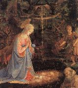 Filippino Lippi The Adoration of the Child oil painting